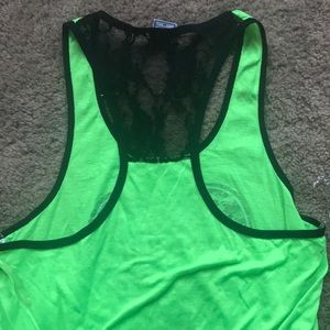 exist 1995 Tops - Neon green Bermuda tank top exist 1995 Tops - Neon green Bermuda tank top